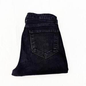 L'Agence Marguerite Skinny High Rise Noir Black Denim Jeans Size 25